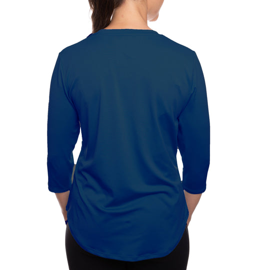T-shirt rafraîchissant manches 3/4 femme — Ni trop chaud, ni trop froid