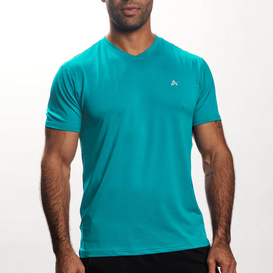 T-shirt rafraîchissant col V homme — Fini le t-shirt qui colle