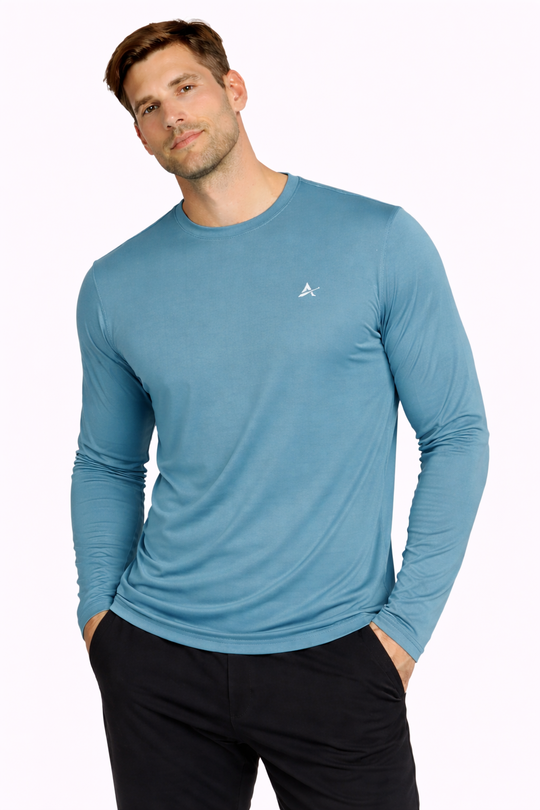 T-shirt rafraîchissant manches longues — Couvert et frais, même à 35°C
