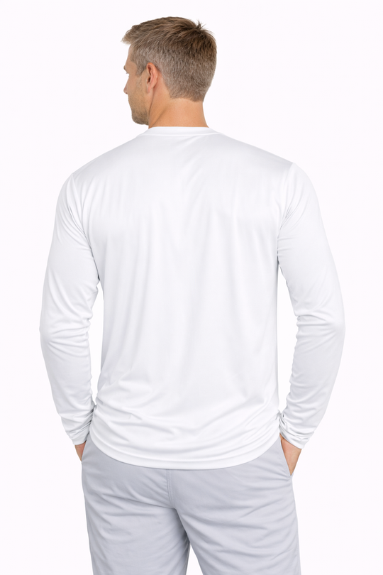 T-shirt rafraîchissant manches longues — Couvert et frais, même à 35°C