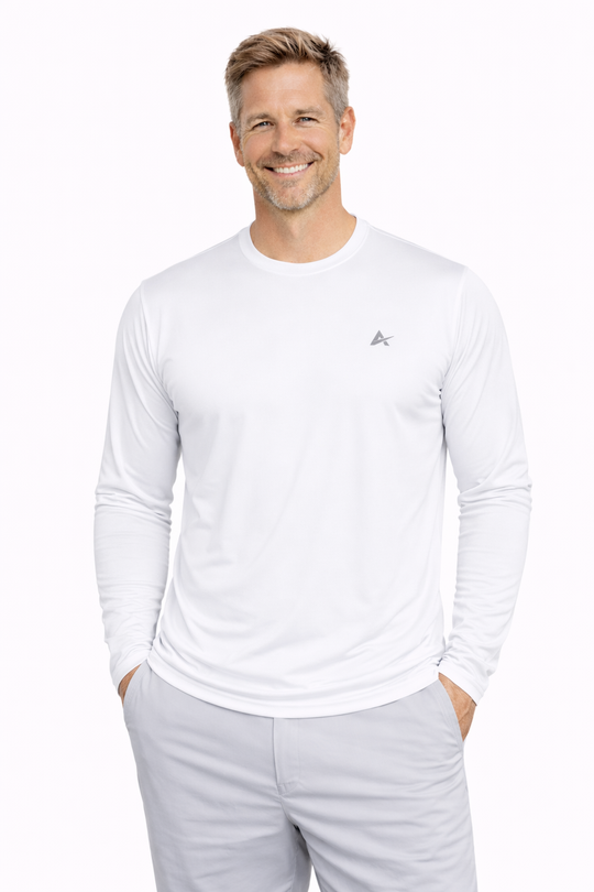 T-shirt rafraîchissant manches longues — Couvert et frais, même à 35°C