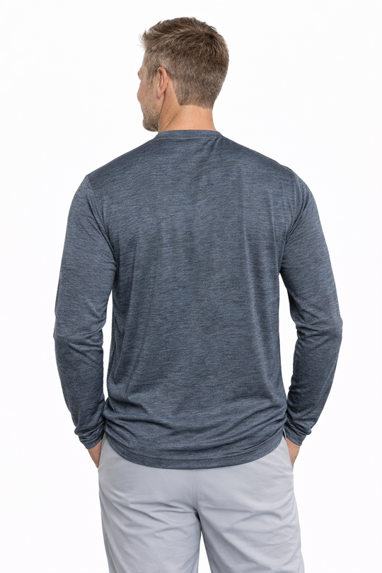 T-shirt rafraîchissant manches longues — Couvert et frais, même à 35°C