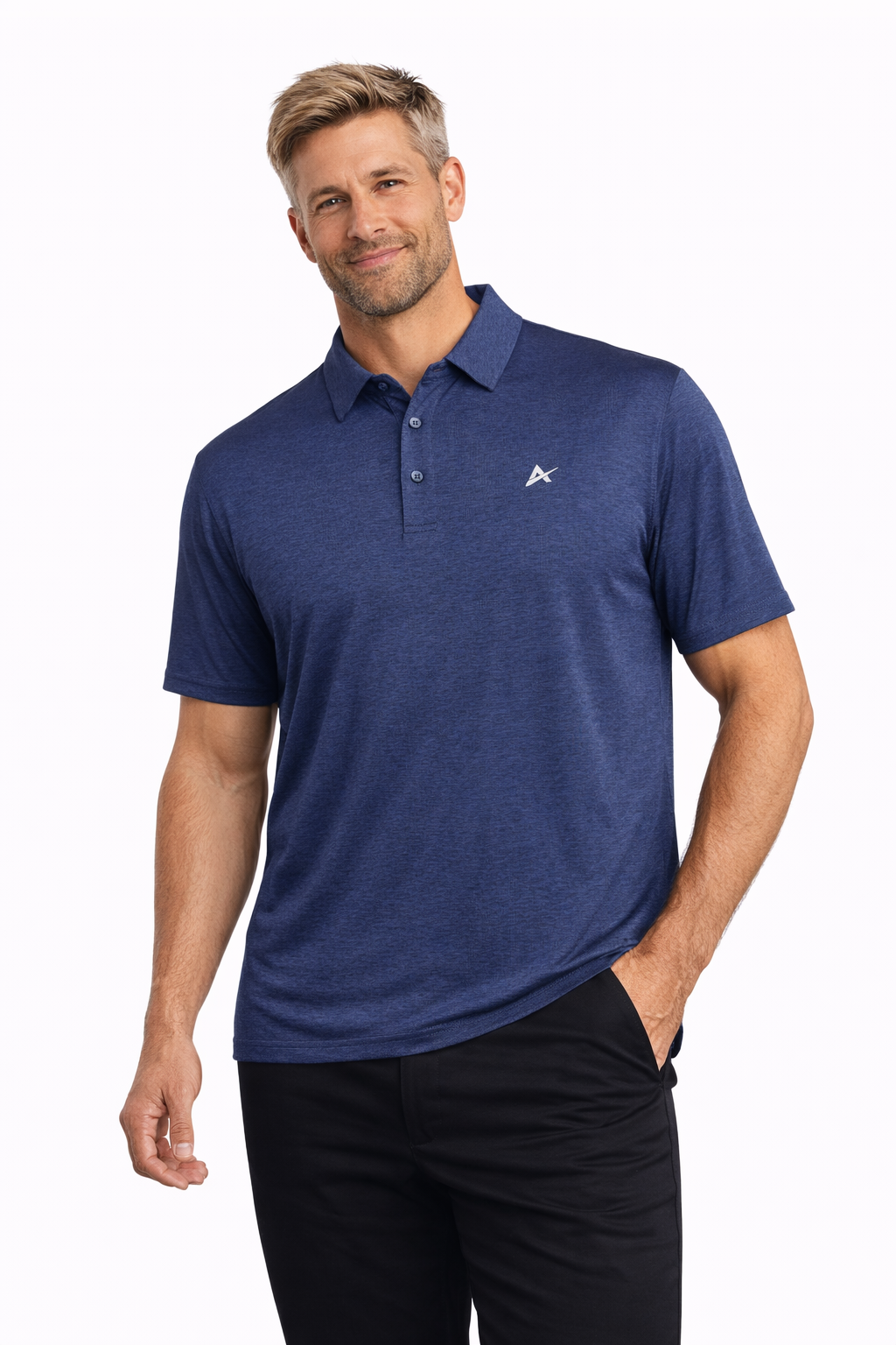 Polo rafraîchissant homme — L'élégance qui ne transpire pas