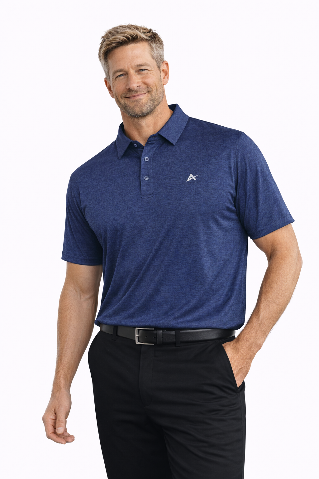 Polo rafraîchissant homme — L'élégance qui ne transpire pas