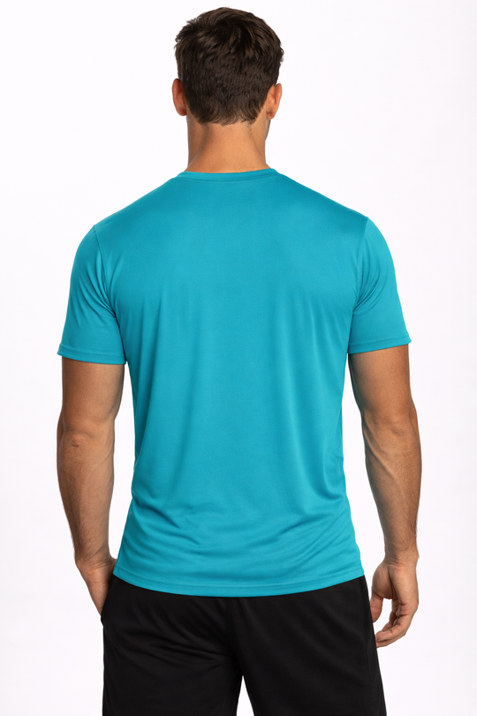 T-shirt rafraîchissant col V homme — Fini le t-shirt qui colle