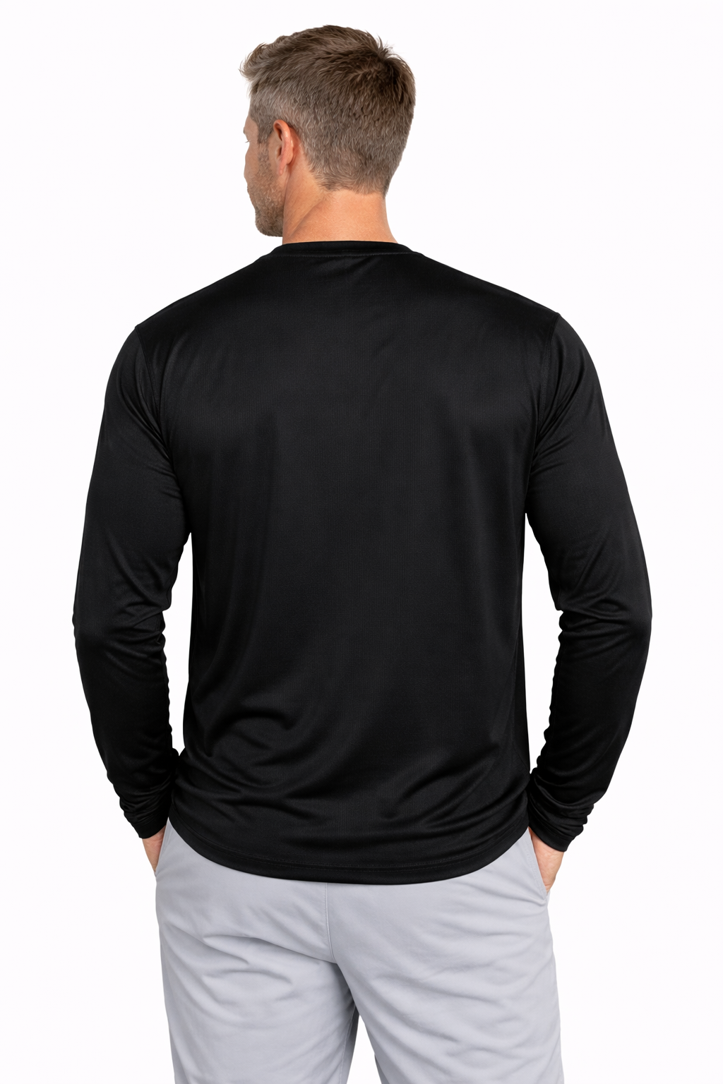 T-shirt rafraîchissant manches longues — Couvert et frais, même à 35°C