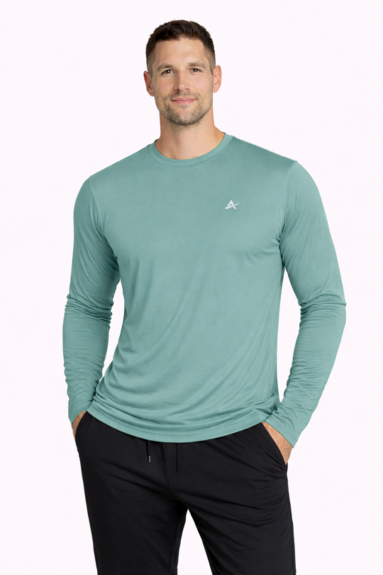 T-shirt rafraîchissant manches longues — Couvert et frais, même à 35°C