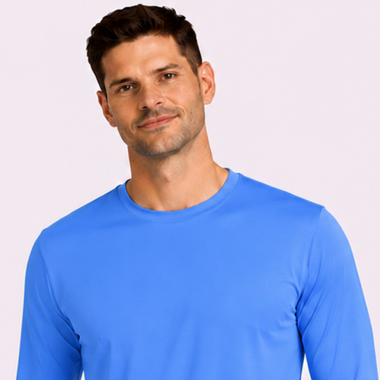 T-shirt rafraîchissant manches longues — Couvert et frais, même à 35°C