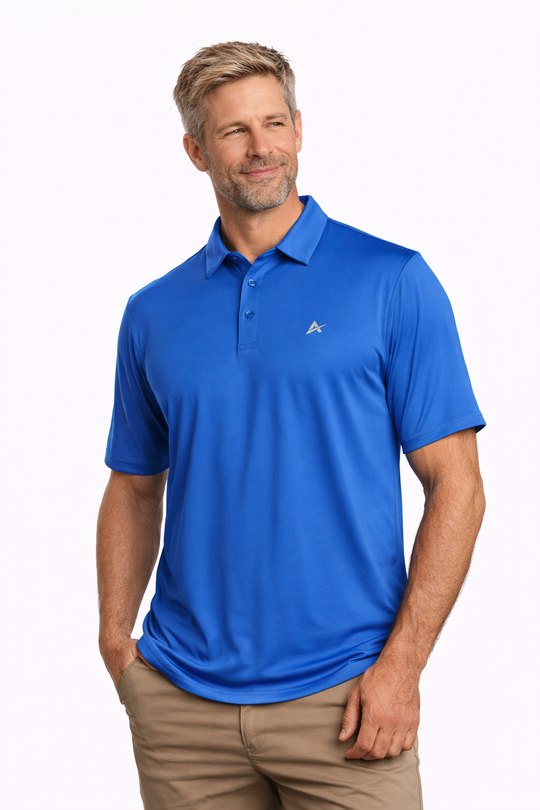 Polo rafraîchissant homme — L'élégance qui ne transpire pas