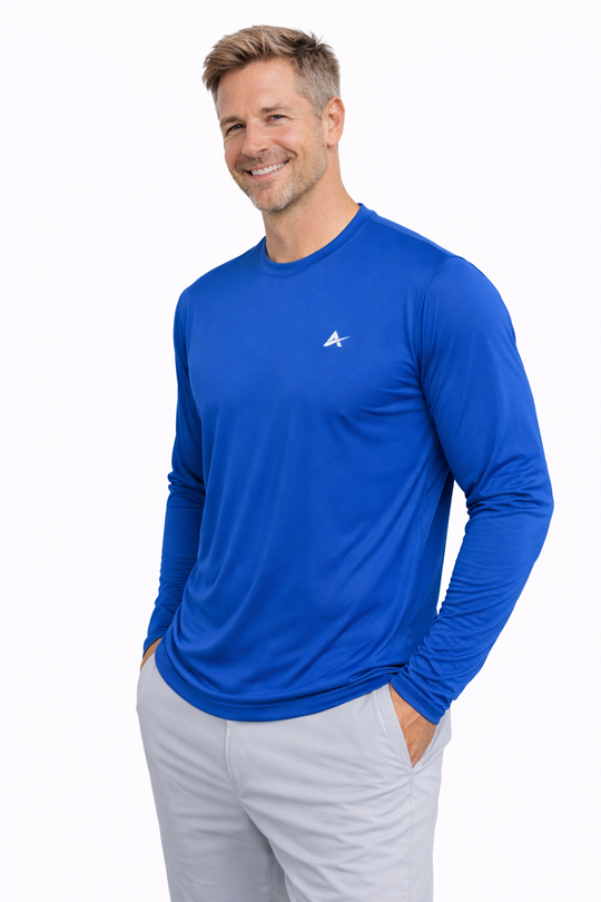 T-shirt rafraîchissant manches longues — Couvert et frais, même à 35°C
