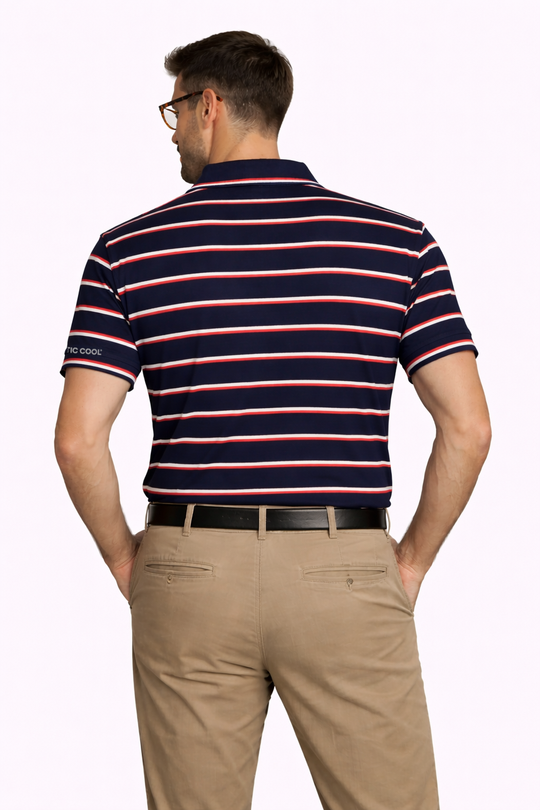 Polo rafraîchissant homme — L'élégance qui ne transpire pas