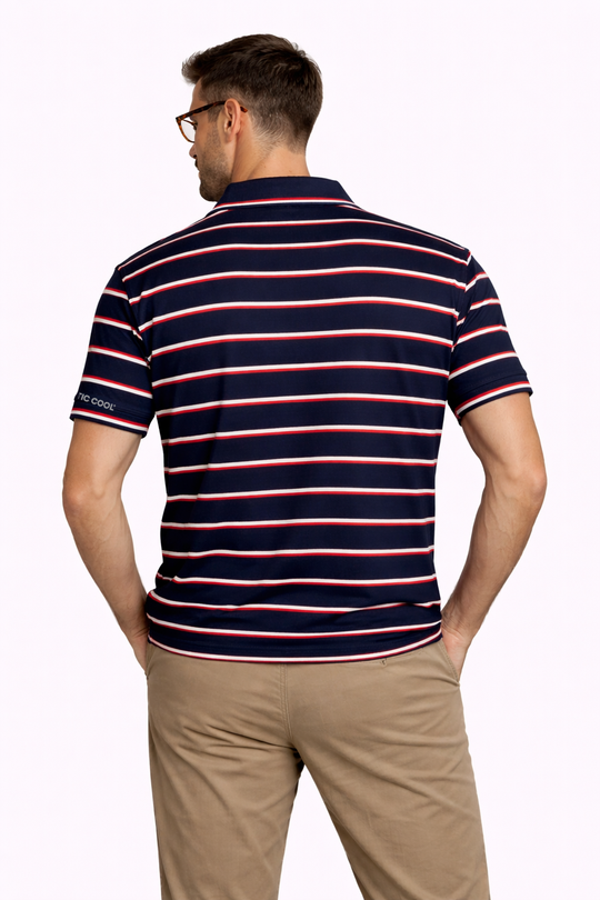 Polo rafraîchissant homme — L'élégance qui ne transpire pas