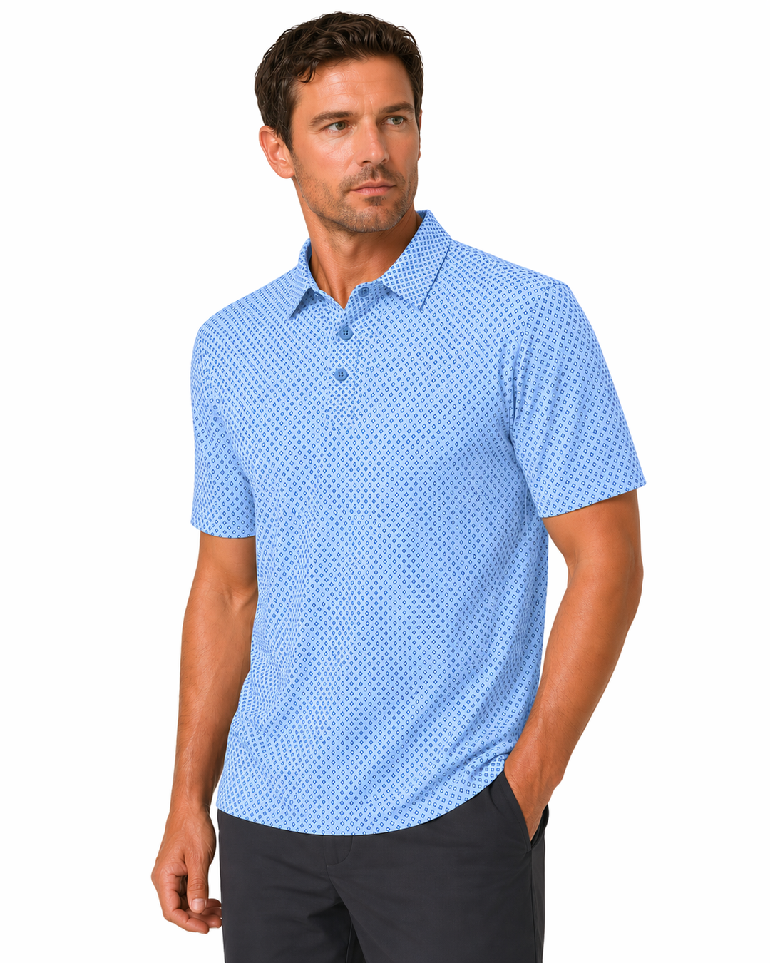 Polo rafraîchissant homme — L'élégance qui ne transpire pas