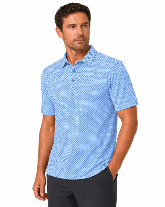 Polo rafraîchissant homme — L'élégance qui ne transpire pas