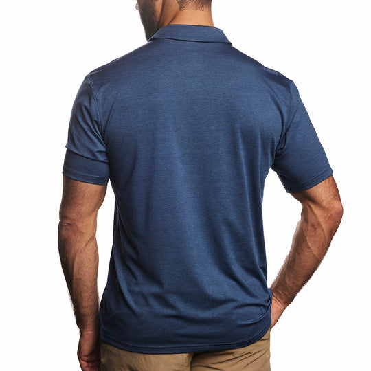 Polo rafraîchissant homme — L'élégance qui ne transpire pas