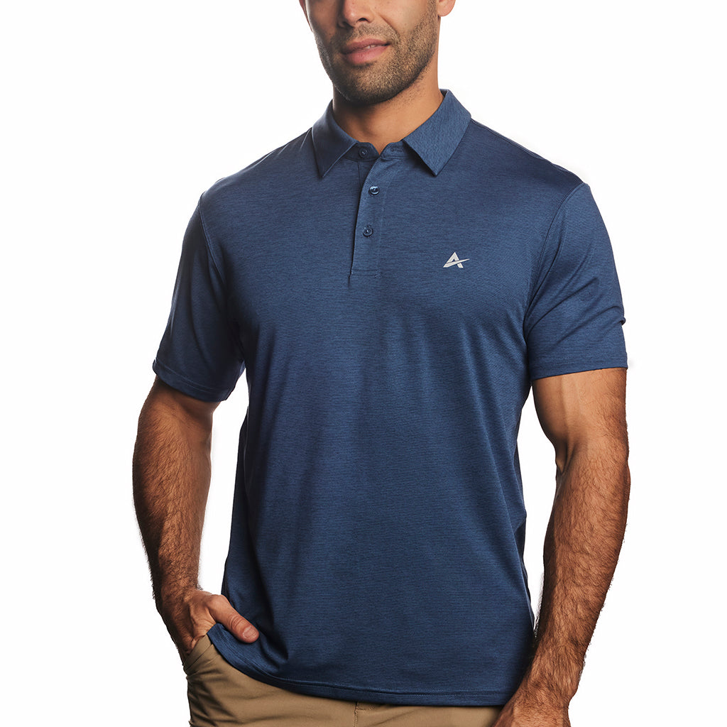Polo rafraîchissant homme — L'élégance qui ne transpire pas