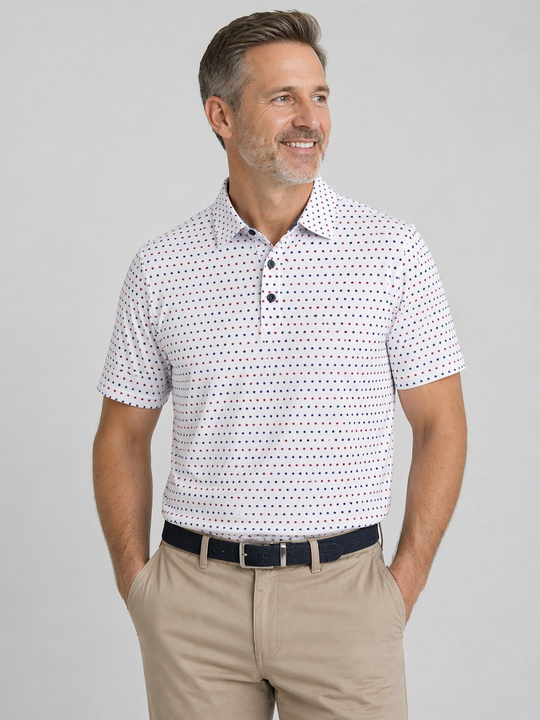 Polo rafraîchissant homme — L'élégance qui ne transpire pas