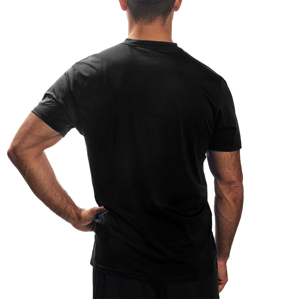 T-shirt rafraîchissant col V homme — Fini le t-shirt qui colle
