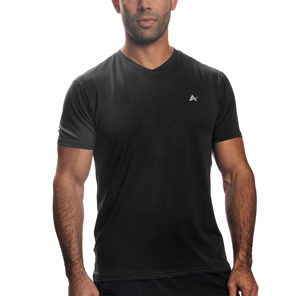 T-shirt rafraîchissant col V homme — Fini le t-shirt qui colle