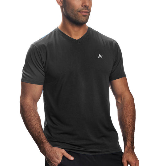 T-shirt rafraîchissant col V homme — Fini le t-shirt qui colle