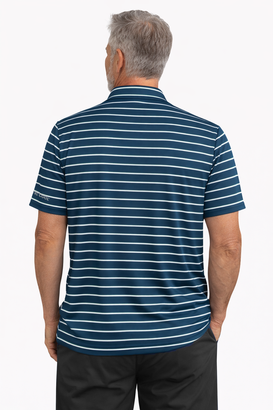 Polo rafraîchissant homme — L'élégance qui ne transpire pas