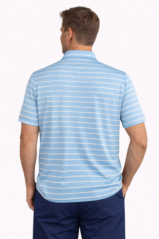 Polo rafraîchissant homme — L'élégance qui ne transpire pas