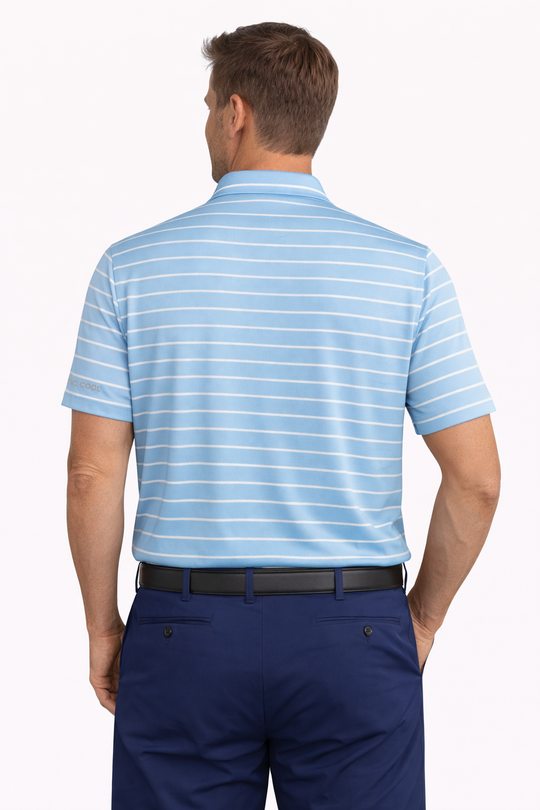 Polo rafraîchissant homme — L'élégance qui ne transpire pas
