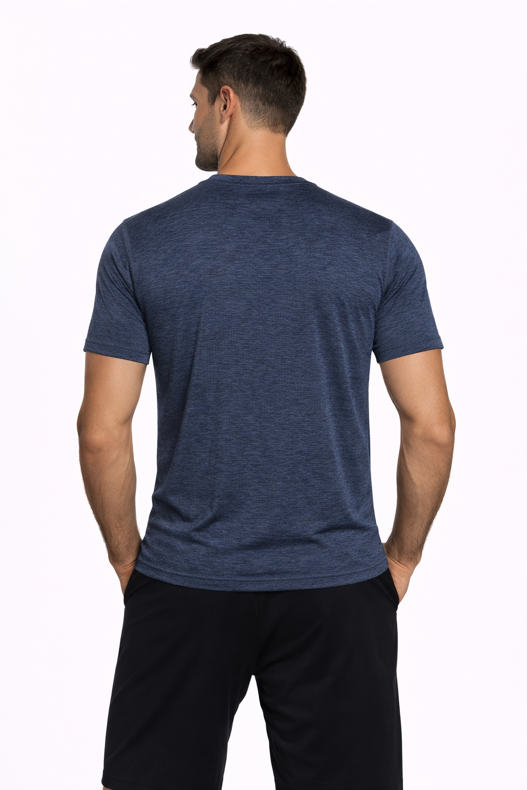 T-shirt rafraîchissant col V homme — Fini le t-shirt qui colle