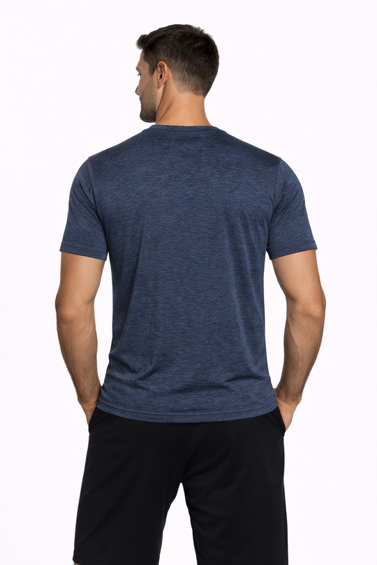 T-shirt rafraîchissant col V homme — Fini le t-shirt qui colle