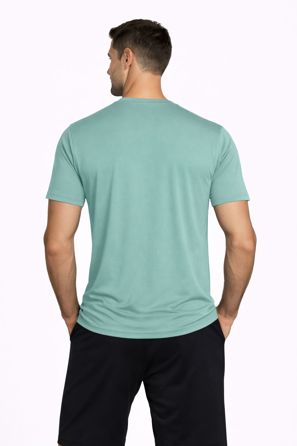 T-shirt rafraîchissant col V homme — Fini le t-shirt qui colle