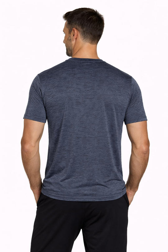 T-shirt rafraîchissant col V homme — Fini le t-shirt qui colle