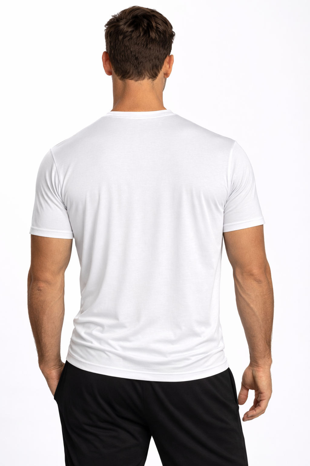 T-shirt rafraîchissant col V homme — Fini le t-shirt qui colle