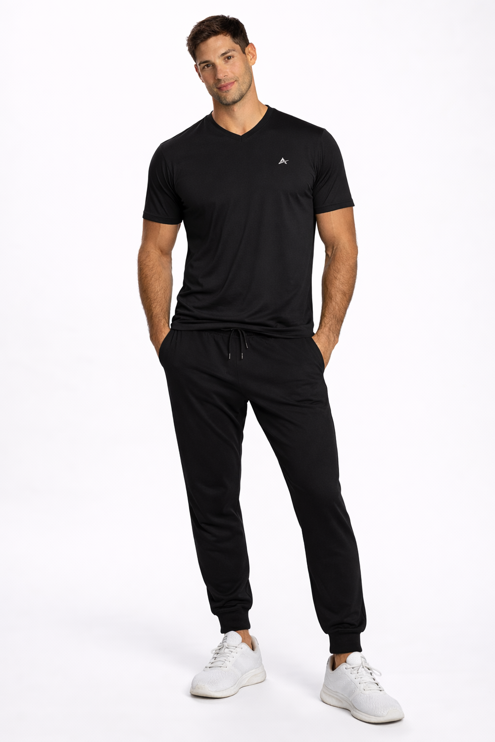 T-shirt rafraîchissant col V homme — Fini le t-shirt qui colle