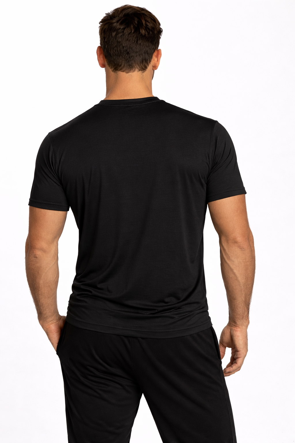 T-shirt rafraîchissant col V homme — Fini le t-shirt qui colle