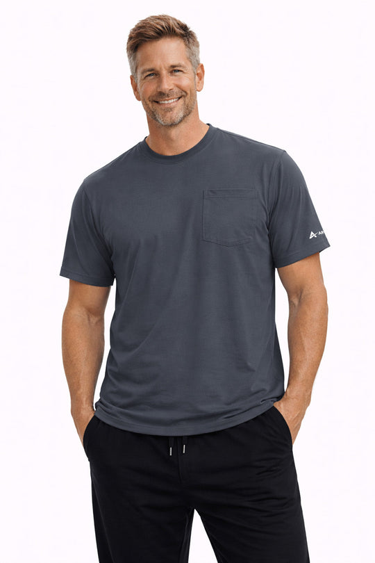 T-shirt rafraîchissant avec poche — Pour ceux qui bossent en plein air