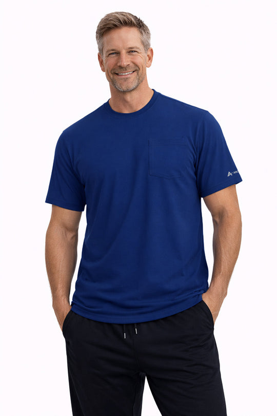 T-shirt rafraîchissant avec poche — Pour ceux qui bossent en plein air