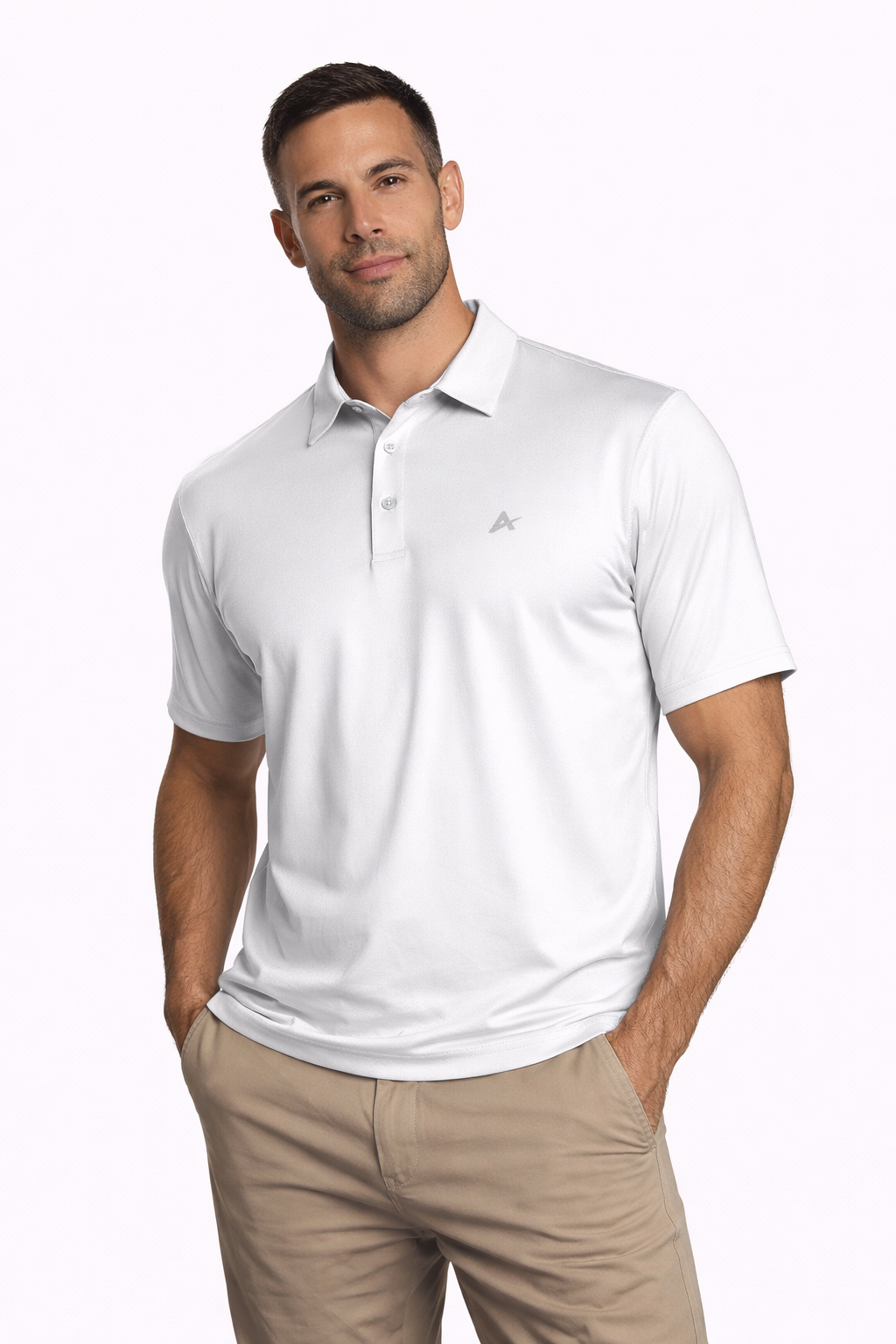 Polo rafraîchissant homme — L'élégance qui ne transpire pas