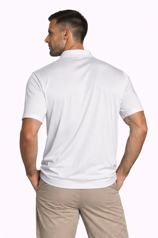 Polo rafraîchissant homme — L'élégance qui ne transpire pas