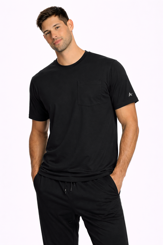 T-shirt rafraîchissant avec poche — Pour ceux qui bossent en plein air