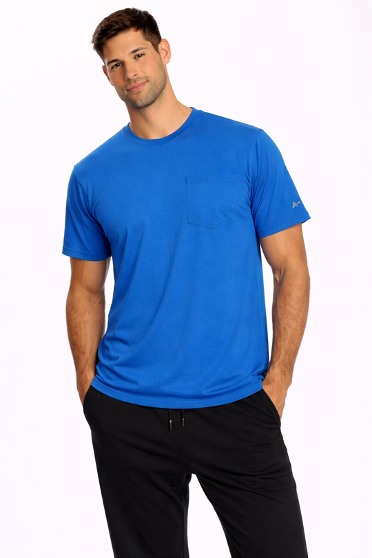 T-shirt rafraîchissant avec poche — Pour ceux qui bossent en plein air