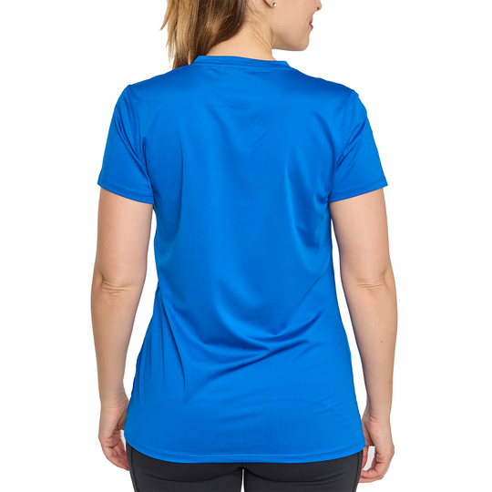 T-shirt rafraîchissant col V femme — La chaleur ne gagne plus