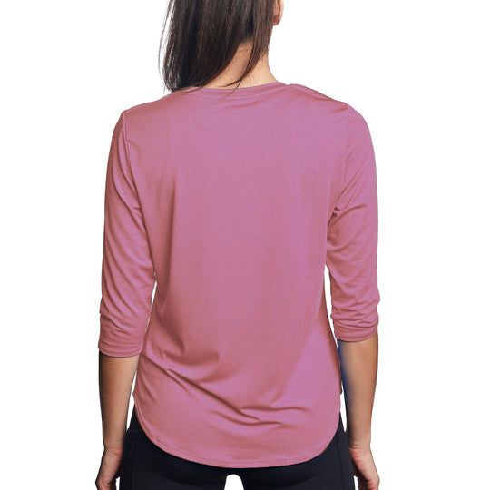 T-shirt rafraîchissant manches 3/4 femme — Ni trop chaud, ni trop froid
