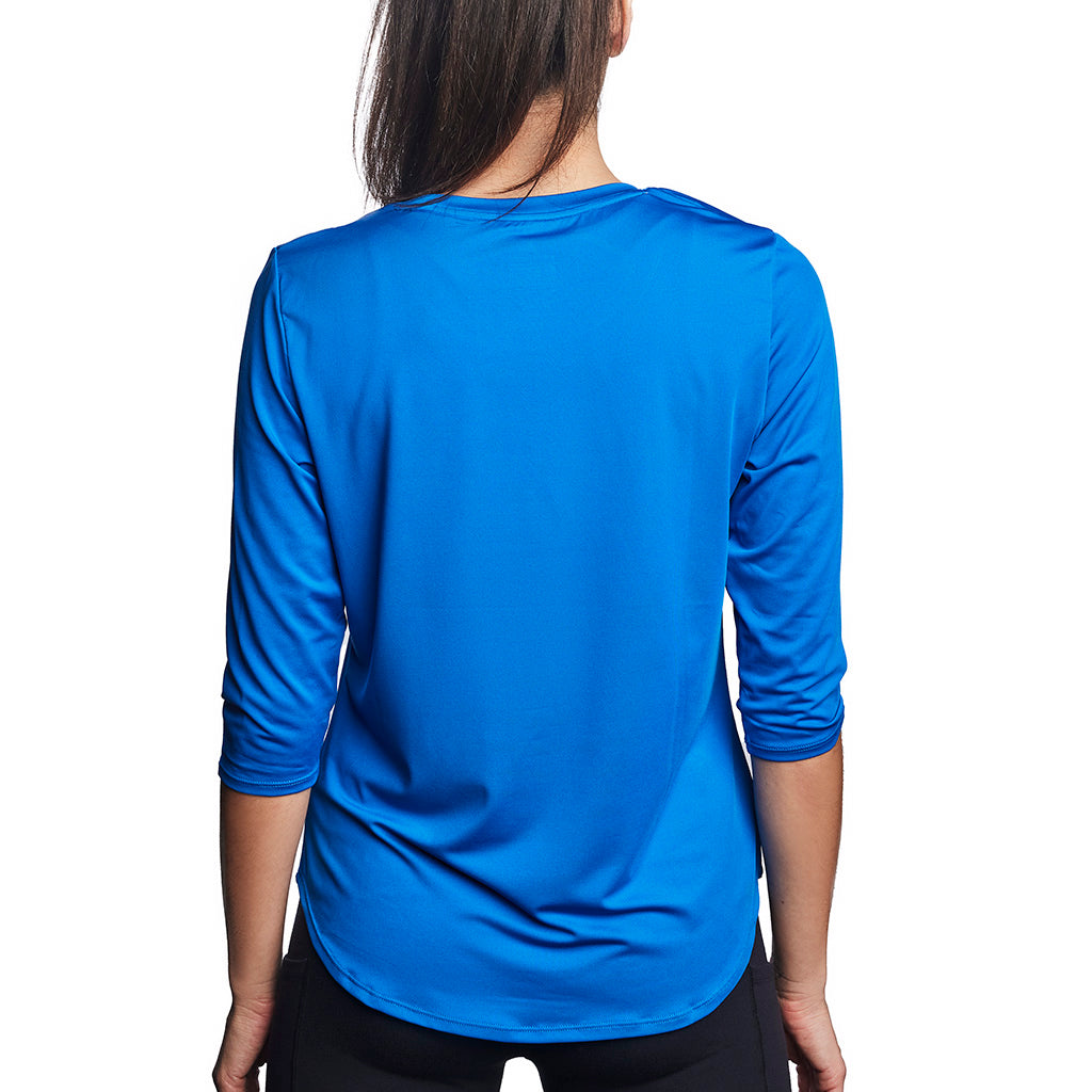 T-shirt rafraîchissant manches 3/4 femme — Ni trop chaud, ni trop froid