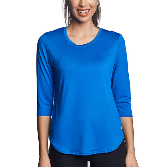 T-shirt rafraîchissant manches 3/4 femme — Ni trop chaud, ni trop froid