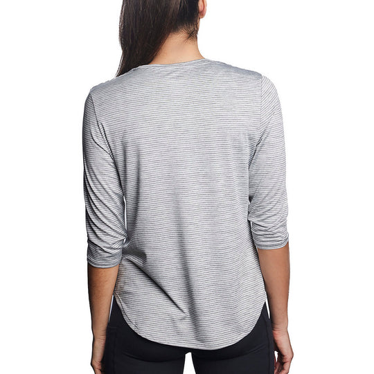 T-shirt rafraîchissant manches 3/4 femme — Ni trop chaud, ni trop froid