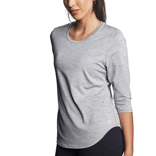 T-shirt rafraîchissant manches 3/4 femme — Ni trop chaud, ni trop froid