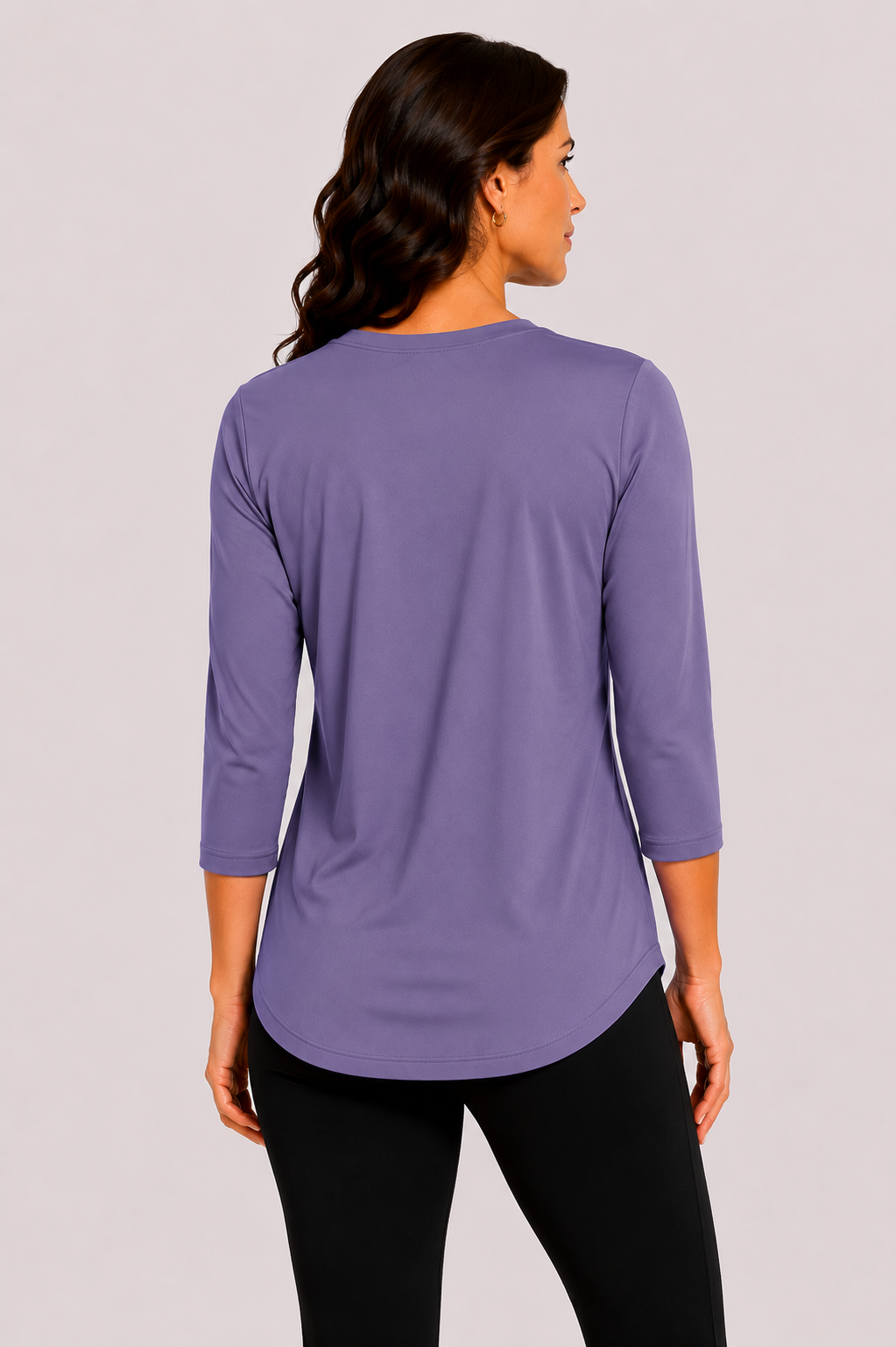 T-shirt rafraîchissant manches 3/4 femme — Ni trop chaud, ni trop froid