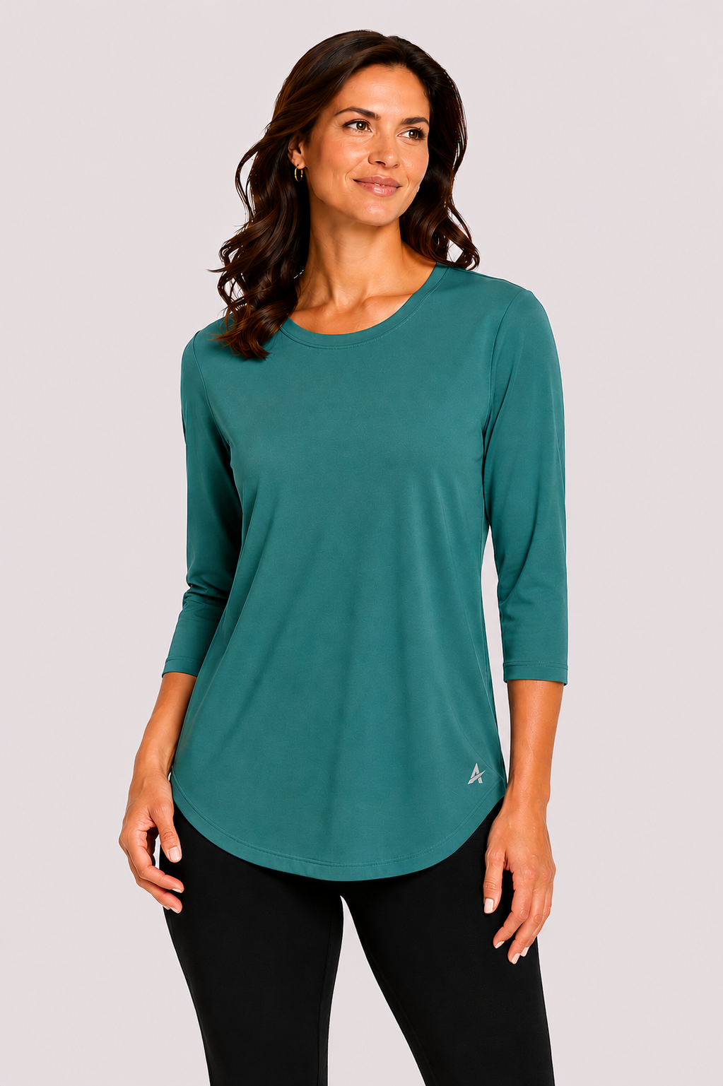 T-shirt rafraîchissant manches 3/4 femme — Ni trop chaud, ni trop froid