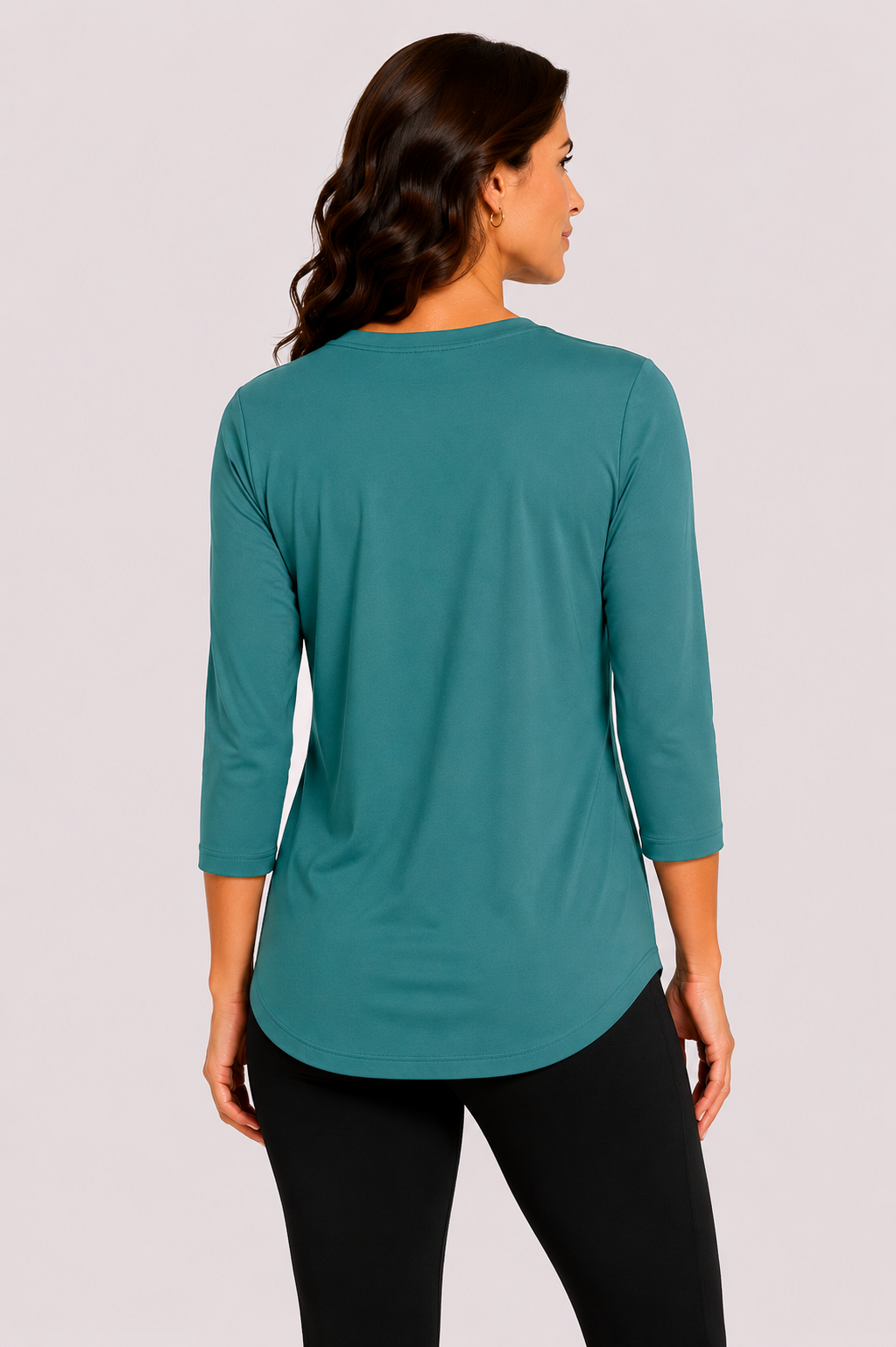 T-shirt rafraîchissant manches 3/4 femme — Ni trop chaud, ni trop froid