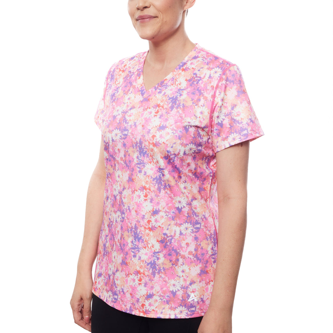 Polo rafraîchissant femme — Look propre, peau au frais